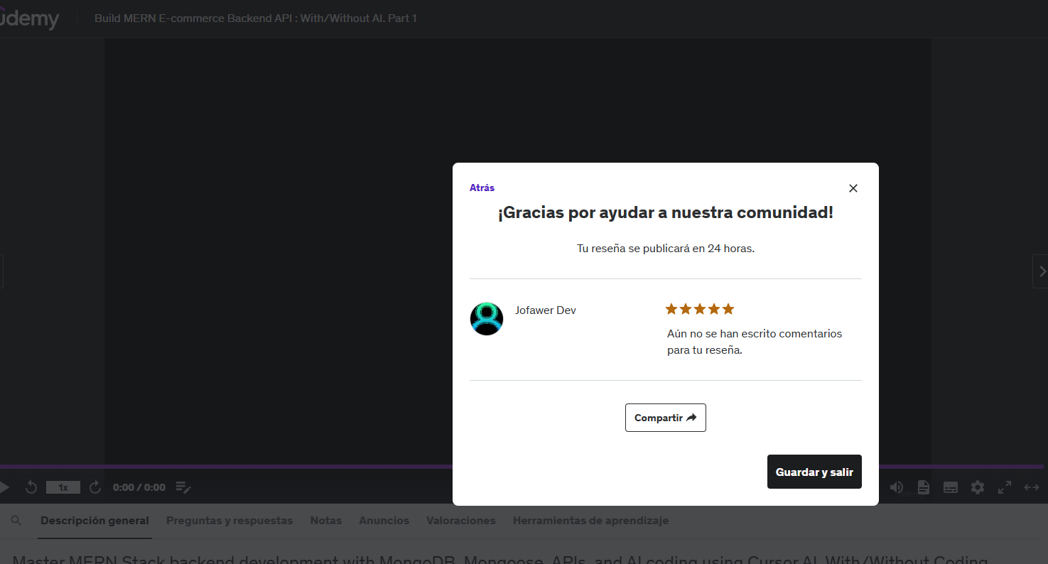 Reseña positiva