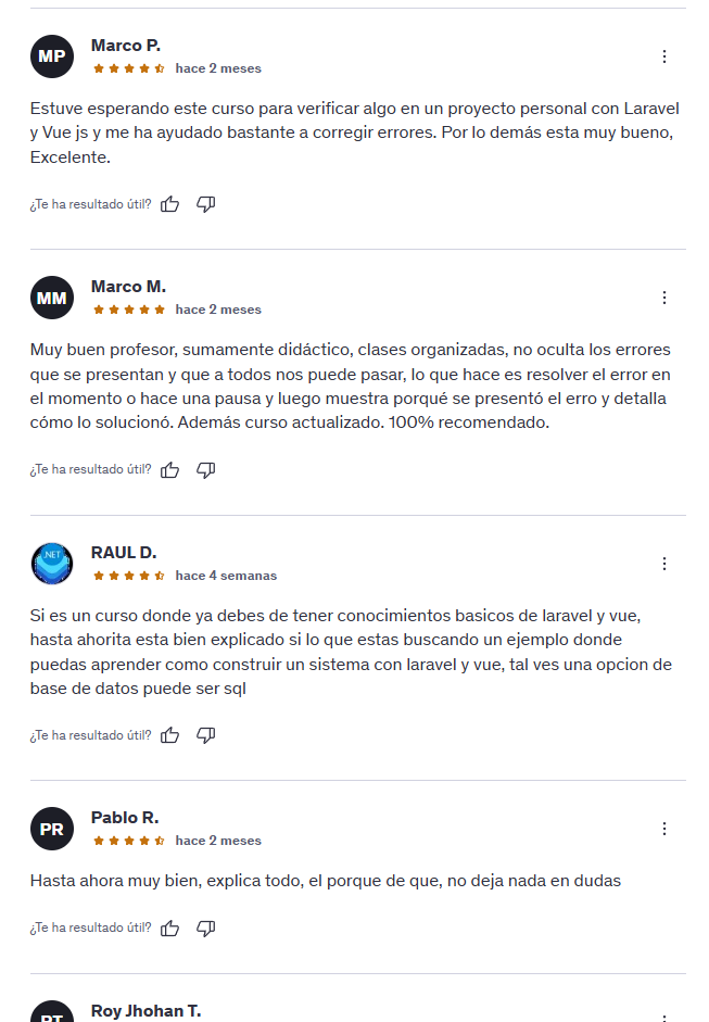 testimonios